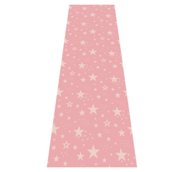 Covor vinil dormitor stele roz deschis pe roz închis - TenStickers