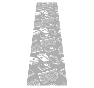 Covor vinil dormitor poem gri stil nordic - TenStickers