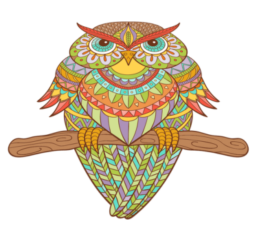 Covor vinil dormitor ave huichol - TenStickers