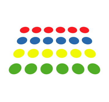 Covor vinil joc twister - TenStickers