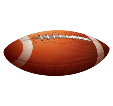 Covor vinil de minge de fotbal american - TenStickers