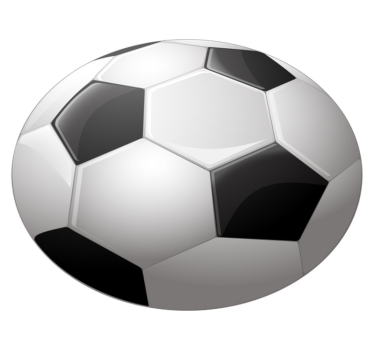 Covor vinil pentru minge de fotbal - TenStickers