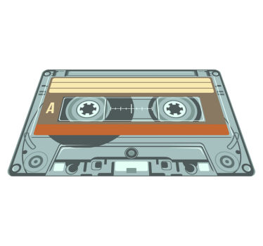 Covor radio vinet covor vintage - TenStickers