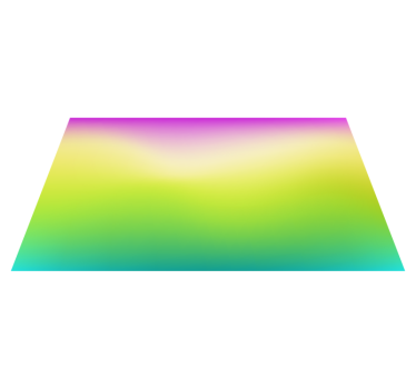 Covor de vinil modern fluorescent colorat - TenStickers