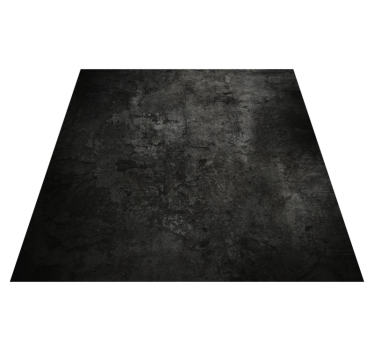 Covor de vinil efect de ciment negru - TenStickers