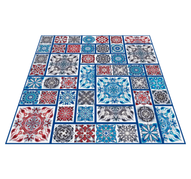 Covoare de birou cu motive colorate - TenStickers