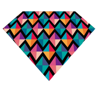 Covoare de vinil geometrice colorate - TenStickers