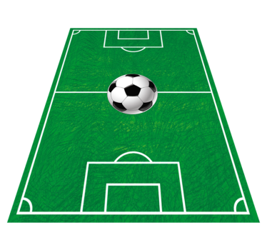 Covor de vinil pentru teren de fotbal - TenStickers