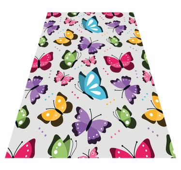 Covor vinil animal fluture - TenStickers