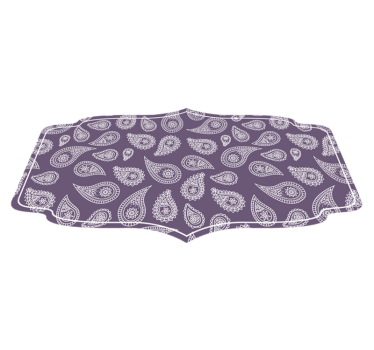 Covor vinil mandala motiv mandala paisley - TenStickers