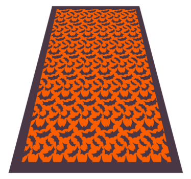 Covor vinil print animalier motiv felin ornamentat - TenStickers