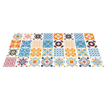 Gresie portugheză pictată manual gresie mat - TenStickers
