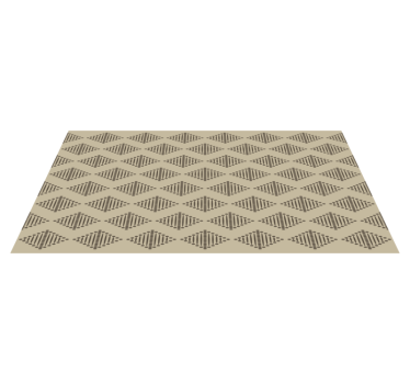 Covoare geometrice diamantate cu efect boem - TenStickers