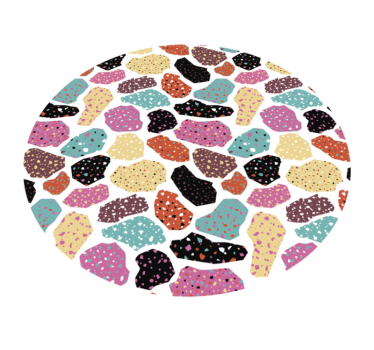 Covoare colorate pentru adolescenți cu imprimeu rock - TenStickers