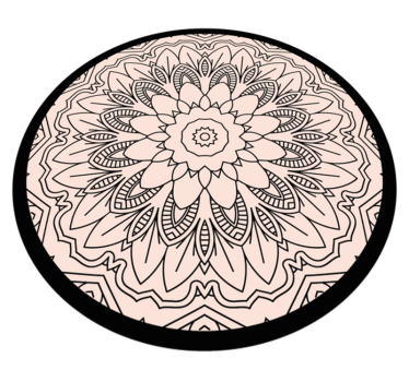 Covor cu efect vizual covoare geometrice - TenStickers