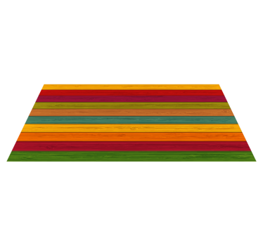 Parchet din vinil textură din lemn multicolor cu efect de lemn - TenStickers