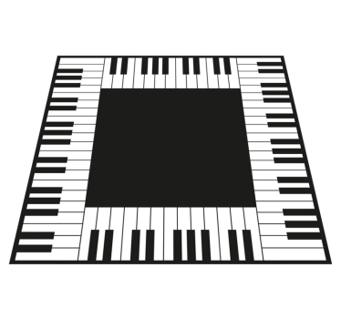 Covor vinil bucatarie pian covoare contemporane - TenStickers