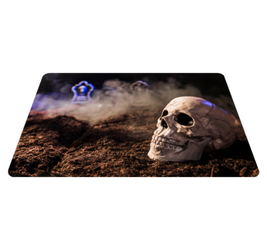 Craniu în ceață covorașe de halloween - TenStickers