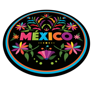 Covor de vinil etnic folclor mexican - TenStickers
