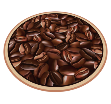 Pardoseală de bucătărie cu model de cafea realistă - TenStickers