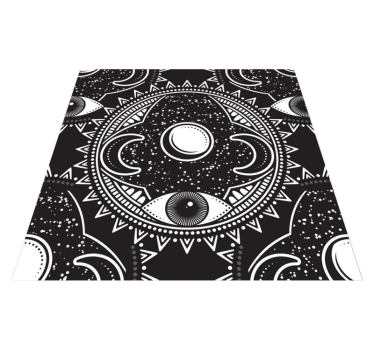 Mat temă zodiacală mandala - TenStickers