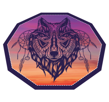 Covor dormitor galaxie dreamcatcher - TenStickers