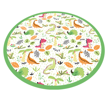 Dinozaur și alte animale model covoraș animal - TenStickers