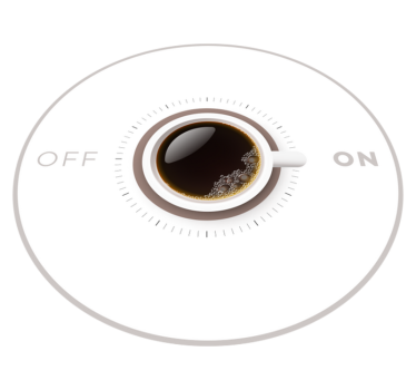 Ceașcă de cafea cu covoare contemporane - TenStickers