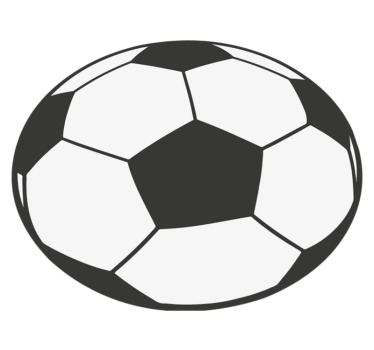 Minge de fotbal copii vinil covor - TenStickers