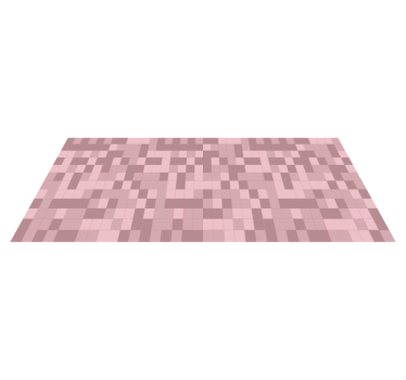 Covor de vinil geometric camuflaj pixelat - TenStickers