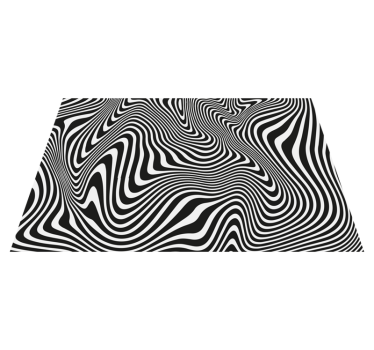 Covor zebra efect 3d imprimat animal - TenStickers