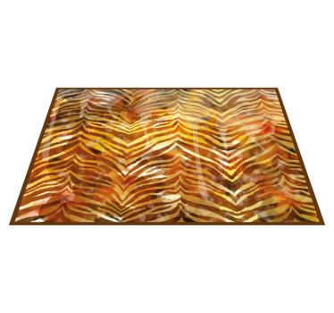 Covor vinil print animalier ambianță de safari - TenStickers