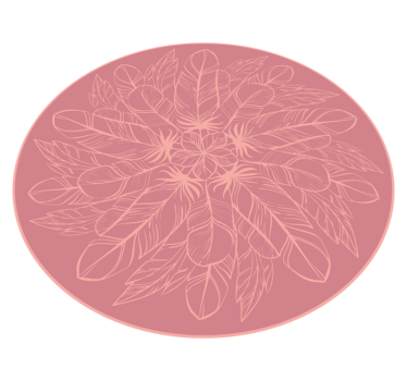 Model de pene mandala mat - TenStickers
