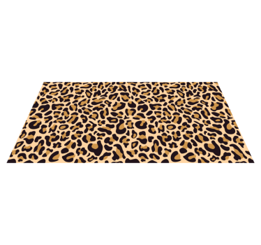 Covor cu imprimeu leopard - TenStickers