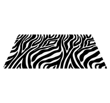 Covor cu imprimeu animal zebra print - TenStickers