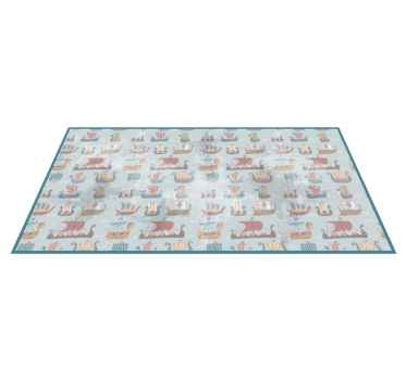 Covor de vinil pentru copii pepiniera nautica - TenStickers
