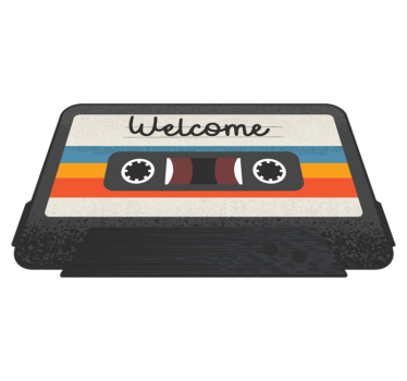 Bun venit mix covoare personalizate - TenStickers