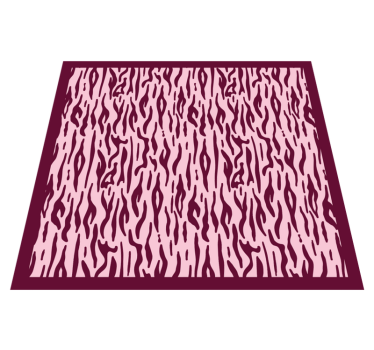 Covor vinil print animalier modele animale feroce - TenStickers