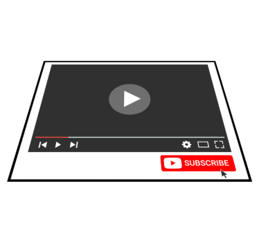 Buton abonare youtube covor personalizat din vinil - TenStickers