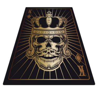 Covoare pentru dormitoare regele diamantelor - TenStickers