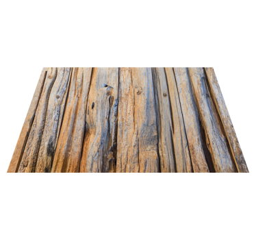 Busteni din lemn textura 3d parchet din vinil efect lemn - TenStickers