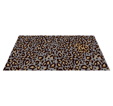 Covor de pete de leopard gri de vinil pentru animale - TenStickers