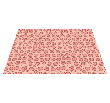 Covor vinil print animalier puncte de leopard - TenStickers