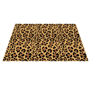 Covor vinil print animalier model leopard - TenStickers