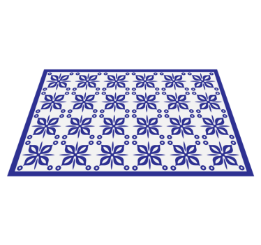 Forme minimaliste grecești covor faianță - TenStickers