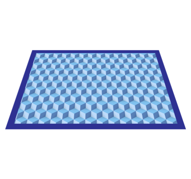 Pardoseli de bucătărie cuburi 3d - TenStickers