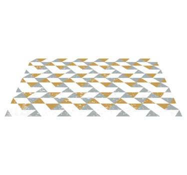 Pardoseala de bucatarie geometrica grunge bucatarie - TenStickers