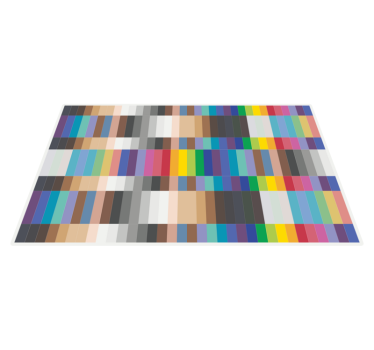Podele din vinil mozaic cu pătrate mici multicolore - TenStickers