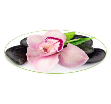 Covor vinil flori și plante aranjament elegant de orhidee - TenStickers