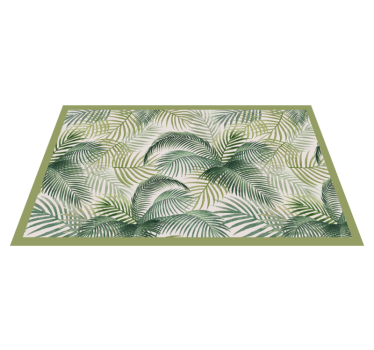 Palmier frunze natura covor - TenStickers